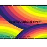 Spline® 96 Inch Foldable Projector Screen (Anti-Light) (Anti-Crease) Wrinkle-Free Ratio 16:9 Full HD 4k 3D Supported for Home Cinema, Theater, Indoor, Outdoor Movie-(120 cm, (H) x 214 cm (W))