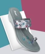 PARAGON Women's Peach Sandals | Stylish Slip On Wedges Sandal with Cushioned Soles | Comfortable Everyday Sandals for Outdoor Use - Image 2