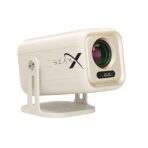 Elite, 2 Year Warranty, Native 1080P 4K HDR & Dolby Support Smart Projector, 16000 Lumens 6X Brighter, Android 13, YT Voice Assistant Remote, Full Auto (AF, Keystone, Tilt), WiFi 6 & BT 5.0