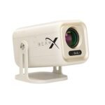 Elite, 2 Year Warranty, Native 1080P 4K HDR & Dolby Support Smart Projector, 16000 Lumens 6X Brighter, Android 13, YT Voice Assistant Remote, Full Auto (AF, Keystone, Tilt), WiFi 6 & BT 5.0