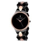 IMPERIOUS - THE ROYAL WAY Metal Analog Women'S Watch (Black Dial Colored Strap) - Image 2