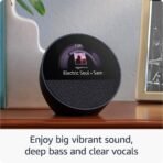 Smart alarm clock with vibrant sound, Alexa and Bluetooth | Blue - Image 9