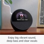 Smart alarm clock with vibrant sound, Alexa and Bluetooth | Blue - Image 6
