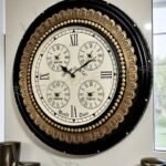 Brand	Vintage Clock Colour	Black Display Type	Analog Style	Vintage Special Feature	Double Side Product Dimensions	10W x 20H Centimeter