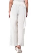 W for Woman Women High Rise Regular Fit Palazzo - Image 3