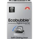 Samsung 7 kg, 5 Star, Eco Bubble Technology, Digital Inverter Motor, Soft Closing Door, Fully-Automatic Top Load Washing Machine (WA70BG4441YYTL, Lavender Gray)