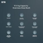 IFB 10.0 Kg 5 Star Top Load Washing Machine Aqua Conserve (TL-SIBS 10.0KG AQUA, Inox, Power Dual Steam, Inbuilt Heater) - Image 2