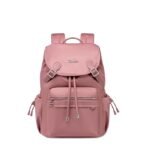 Chantria Backpack Stylish Women Flap Backpack 18L - Magnetic Drawstring Laptop Backpack for 14-Inch Laptop, Water-Repellent Nylon Casual Daypack Coellege Bag for Office, Travel & Daily Use