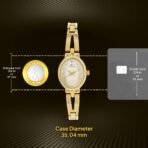 Titan Karishma Revive Analog Champagne Dial Women's Watch-NM2594YM01 / NL2594YM01 Visit the Titan Store - Image 6