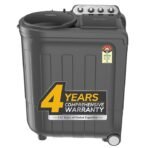 Whirlpool 8 kg 5 Star Semi-Automatic Top Loading Washing Machine (MAGIC CLEAN 8.0 GREY DAZZLE,2x Drying Power)