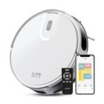 ILIFE V20 Robot Vacuum Cleaner with SoF Laser Navigation, 5000Pa Suction, 2-in-1 Vacuum & Mop, Customized Cleaning, Ideal for Pet Hair and All Floor Types, App, Alexa, Google Home & Remote Control[AA1098/29]