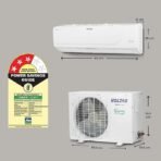 Voltas 183 Vectra Platina 1.5 Ton 3 Star Inveryer Split AC |4-in-1 Adjustable mode| Energy Efficient| Anti dust filter with Anti-Microbial coating | Copper Coil| Sleep Mode | Memory Restart| White - Image 3