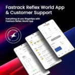 Fastrack Limitless Glide X 1.83" Smart Watch with Ultra UV HD Display, SpO2, Heart Rate & Sleep Tracking, Bluetooth Calling, 100+ Sports Modes, 5-Day Battery, Smartwatch for Men & Women (Black) - Image 2