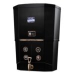 KENT Supreme Plus Alkaline+Copper RO Water Purifier | RO+UV+UF+Alk +Cu+TDSControl+UV LED Tank|Advanced ROTech for SabseShudh Paani |Auto Flush| 8L|20LPH| Ideal for Borewell/Tanker/MunicipalWater|Black
