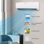 Voltas 183 Vectra Platina 1.5 Ton 3 Star Inveryer Split AC |4-in-1 Adjustable mode| Energy Efficient| Anti dust filter with Anti-Microbial coating | Copper Coil| Sleep Mode | Memory Restart| White - Image 4