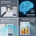 Godrej 1.5 Ton 3 Star, Turbo Mode, Window AC (Copper, Anti Corrosive Blue Fin, AC 1.5T WFC 18UTC3-WWA Window, White) - Image 2