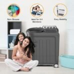 Whirlpool 7.5 Kg 5 Star Turbo Dry Semi-Automatic Top Loading Washing Machine ( ACE 7.5 TRB DRY MAX Grey Dazzle, 5 YR, 10 MIN Quick Drying) - Image 3