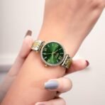 BRUNO MILANO Luxe Diamond Studded Bezel Watch for Women and Girls - Image 2