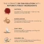 Ghar Soaps Sandalwood & Saffron Magic Soaps For Bath (300 Gms Pack Of 3) | Paraben Free | Chandan & Kesar Bath Soap | Handmade Soaps For Glowing | Skin Brightening Soap For Men & Women [AA1102/281] - Image 3