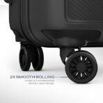 Safari Pentagon Pro 8 Wheels Cabin Trolley Bag Polypropylene Hard Case, 360º Wheeling Carry on Luggage for Men & Women, Suitcase for Travel, Black, 55 cm - Image 4