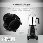 Butterfly Jet Elite Mixer Grinder, 750W, 4 Jars (Grey) - Image 6