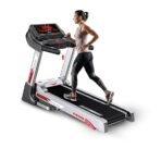 Cockatoo Delta X5 5HP Peak Treadmill with 3 Level Manual Incline, LED Treadmill for Home Foldable, Speed 16 Km/Hr, Max User Weight 130 Kg
