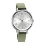 Sonata Polyurethane Silver Dial Analog Watch for Women-87049PP11W - Image 2