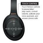 Sony WH-1000XM4 Industry Leading Wireless Noise Cancellation Bluetooth Over Ear Headphones with Mic for Phone Calls, 30 Hours Battery Life, Quick Charge, AUX, Touch Control and Voice Control - Black[AA1098/31] - Image 6