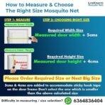 LifeKrafts Polyester Magnetic Mosquito Net for All Door Types & Sizes, Auto-Closing Insect Screen/Curtain to Keep Mosquito Out, Brown, 200x100 cm - Image 5