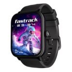 Fastrack Limitless Glide X 1.83" Smart Watch with Ultra UV HD Display, SpO2, Heart Rate & Sleep Tracking, Bluetooth Calling, 100+ Sports Modes, 5-Day Battery, Smartwatch for Men & Women (Black)