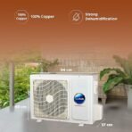 Lloyd 2.0 Ton 5 Star Inverter Split AC (5 in 1 Convertible, Copper, Anti-Viral + PM 2.5 Filter, White with Golden Deco Strip, GLS24I5FWGEV) - Image 2