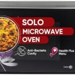 LG 20 L Solo Microwave Oven (MS2043BP, Black, Health plus Menu, I-Wave Technology, Indian Cuisine, Even Reheat & Defrost, Auto Cook Menu, Anti-Bacterial Cavity & Steam Clean)