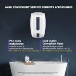 V-Guard Zio Geyser 5 Litre Instant Water Heater | Advanced Multi-Layered Safety | 3000 W Powerful Heating | Suitable For Kitchen & Bathroom | 5 Year Inner Tank Warranty by V-Guard | White-Blue - Image 7