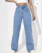 Women Regular Mid Rise Blue Jeans