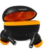 TRIGGR Ultrabuds N5 with Latest BT v6.0, 40Hr Playtime, 13mm Dynamic Drivers, Rich Bass Bluetooth (Smoky Sun, True Wireless)