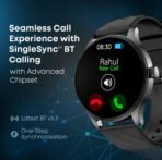 Fastrack Revoltt XR1-1.38|BT Calling|Fast Charge|100+ Sports Mode|IP68|Calculator|Fashion Smartwatch  (Black Strap, Free Size) - Image 5