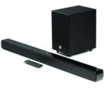 JBL Cinema SB241 2.1, Dolby digital, Wired Subwoofer,HDMI 110 W Bluetooth Soundbar (Black, 2.1 Channel) - Image 7