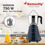 Butterfly 4J 750 W Juicer Mixer Grinder (Speedy 4J | 4 Jars | Ink Blue) - Image 3