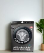 Samsung 8 kg 5 star, AI Control, AI Eco Bubble, Wi-Fi Fully Automatic Front Load Washing Machine with In-built Heater Black, Grey (WW80T504DAX1TL)[AA1098/30] - Image 4