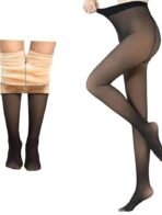 Churidar Winter Wear Legging (Black, Solid)