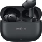 realme Buds T310 with 12.4mm Driver, 46dB ANC, Spatial Audio and upto 40 hours Playback Bluetooth (Vibrant Black, True Wireless)