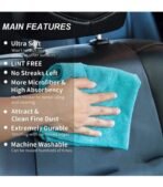 namo creation Microfiber Vehicle Washing Cloth (Pack Of 5, 250 GSM) - Image 3
