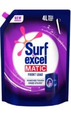 Surf excel Matic Front Load Liquid Detergent Refill Pouch Fresh Liquid Detergent (4 L) - Image 2