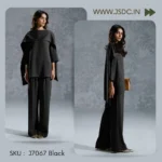 Western Stylish Black Outfit for Women - Modern and Chic Fashion