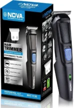 NOVA NHT 1136 Trimmer 120 min  Runtime 4 Length Settings (Black) [AA1102/130]
