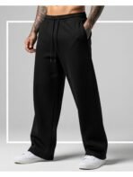 Men Relaxed Straight Fit Trousers - Image 2