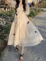 Bow A-Line Dress [AA1097 / 11]