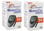 Dr. Morepen Blood glucose test strips 100 pack of 100 strips100 Glucometer Strips(AA1103/102)