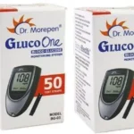 Dr. Morepen Blood glucose test strips 100 pack of 100 strips100 Glucometer Strips(AA1103/102)