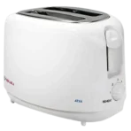 BAJAJ Majesty 750W 2 Slice Pop-Up Toaster with Slide Out Crumb Tray (White)